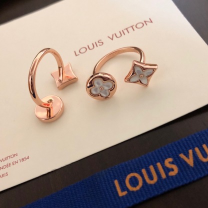 ルイ・ヴィトン「Louis Vuitton」Flower Waves リング