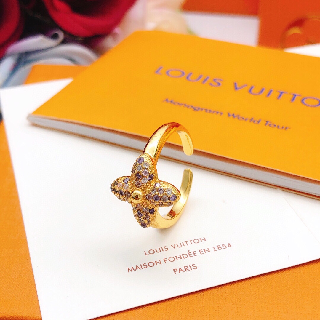 ルイ・ヴィトン「Louis Vuitton」 Flowergram リング
