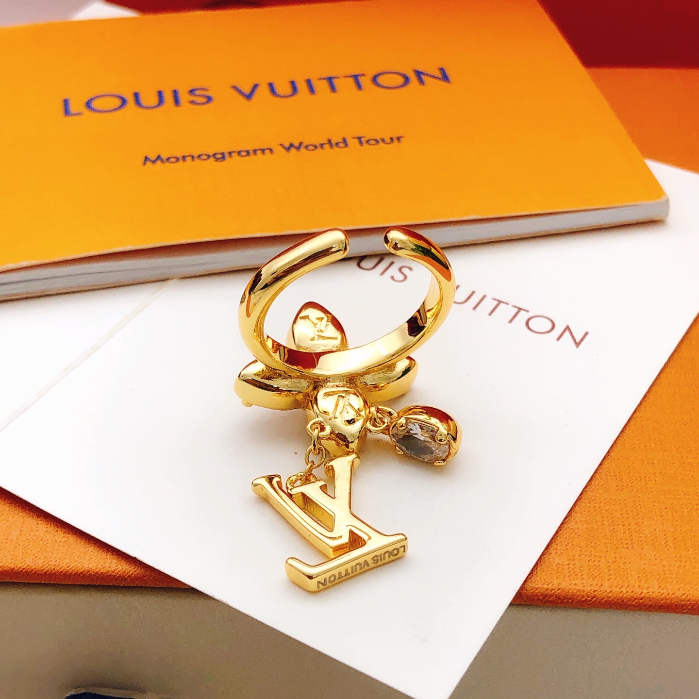 ルイ・ヴィトン「Louis Vuitton」ハイジュエリー リング
