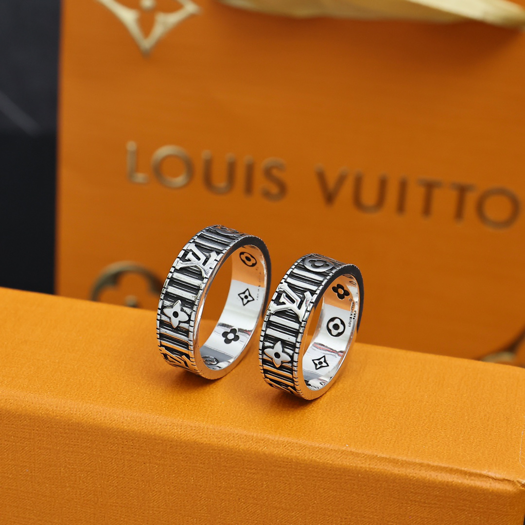 ルイ・ヴィトン「Louis Vuitton」Mosaic Chain リング