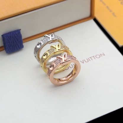 ルイ・ヴィトン「Louis Vuitton」Diamonds Pavé Solitaire リング