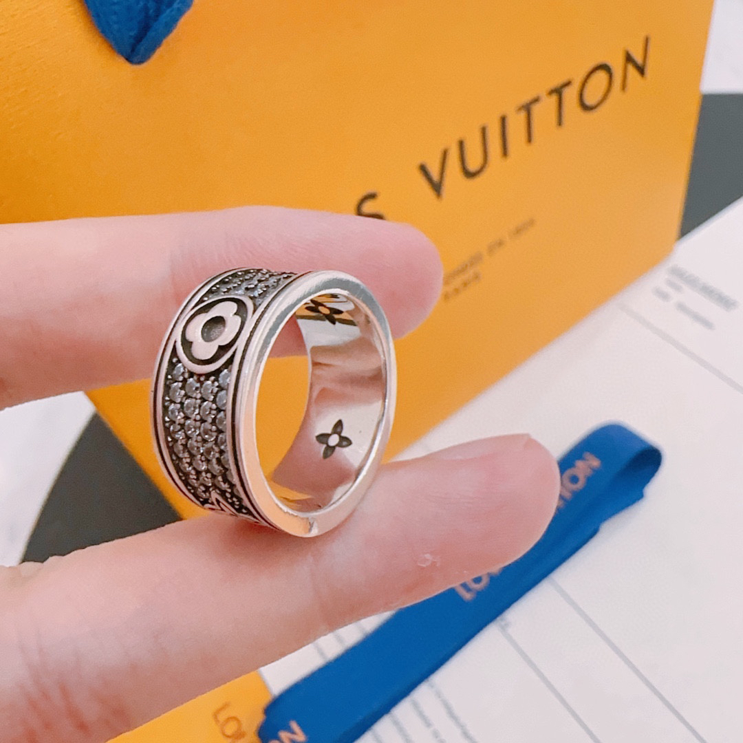 ルイ・ヴィトン「Louis Vuitton」Mosaic Chain リング