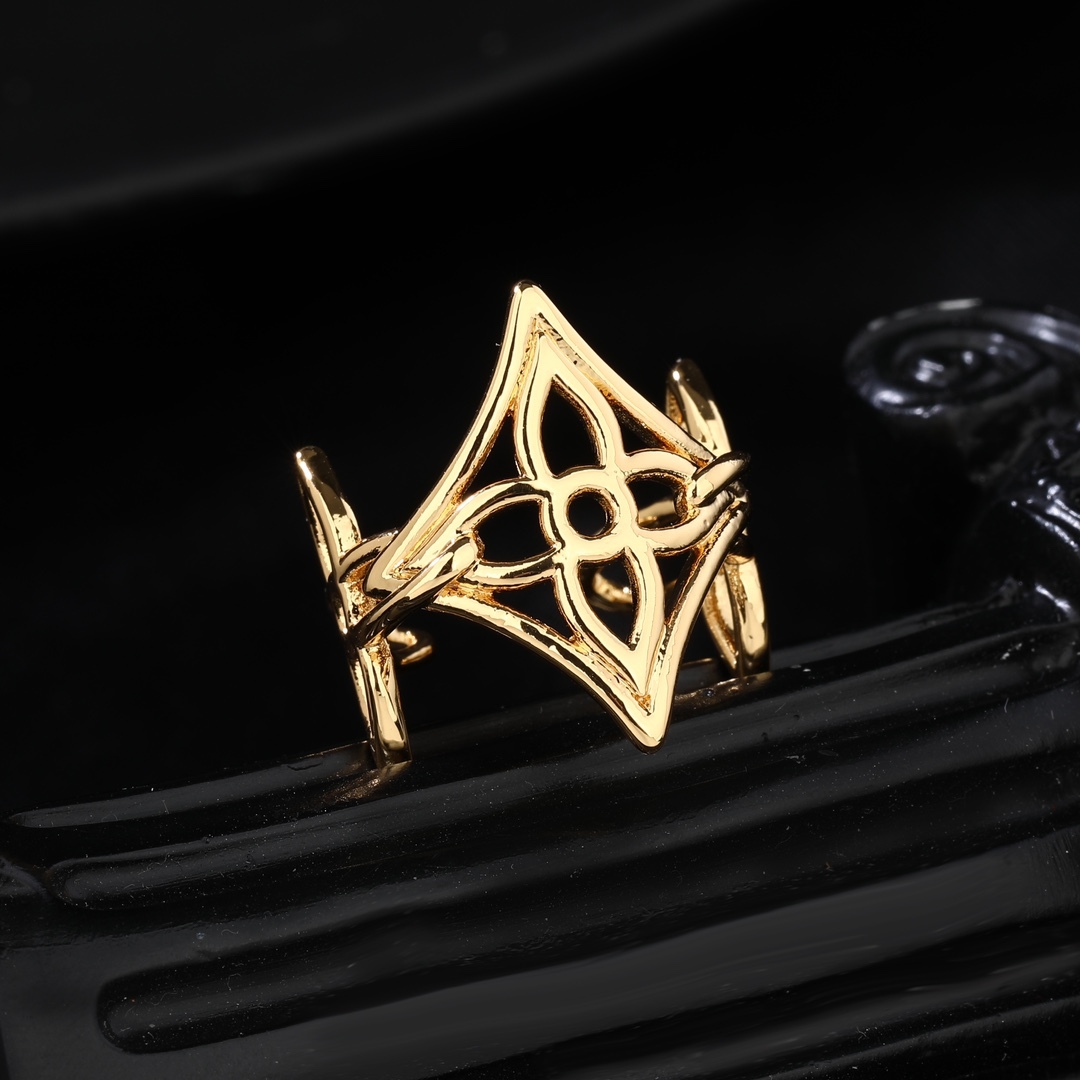 ルイ・ヴィトン「Louis Vuitton」Epi オープン リング