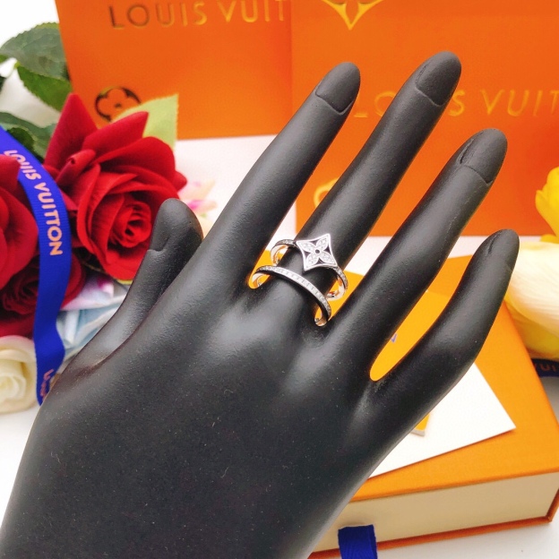 ルイ・ヴィトン「Louis Vuitton」Mosaic Thin Ringリング