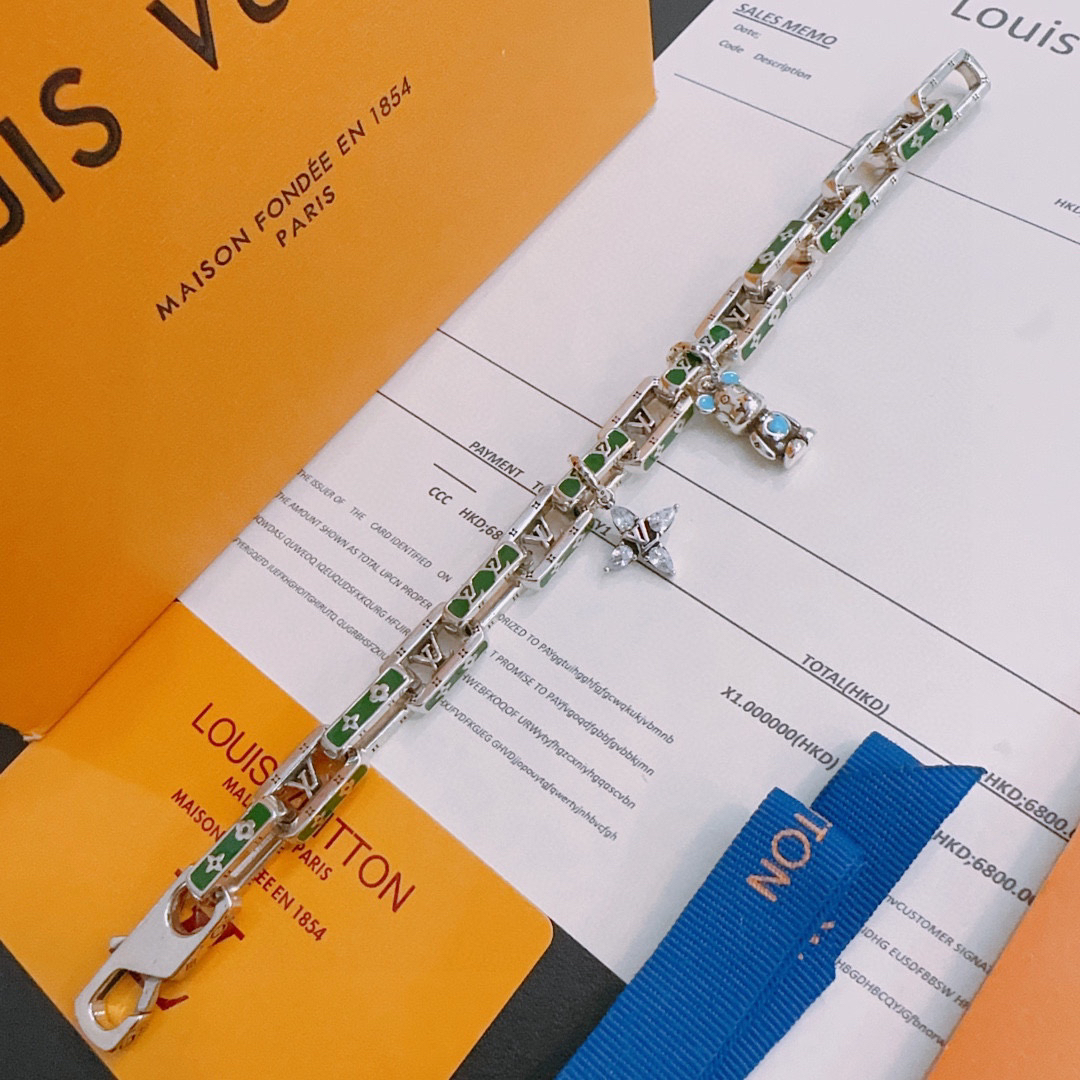 ルイ・ヴィトン「Louis Vuitton」Volt Curb Chain ブレスレット