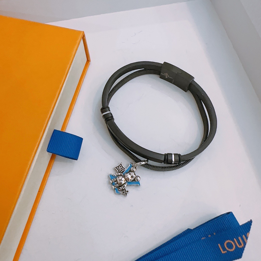 ルイ・ヴィトン「Louis Vuitton」RECYCLED ブレスレット