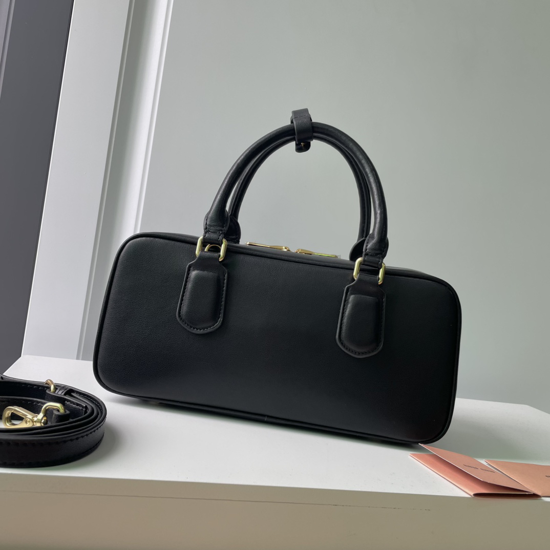 ミュウミュウ「Miu Miu」ボストンボウリングバッグレディースショルダーバッグ