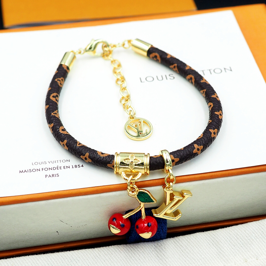 ルイ・ヴィトン「Louis Vuitton」MURAKAMI CHERRY ブレスレット