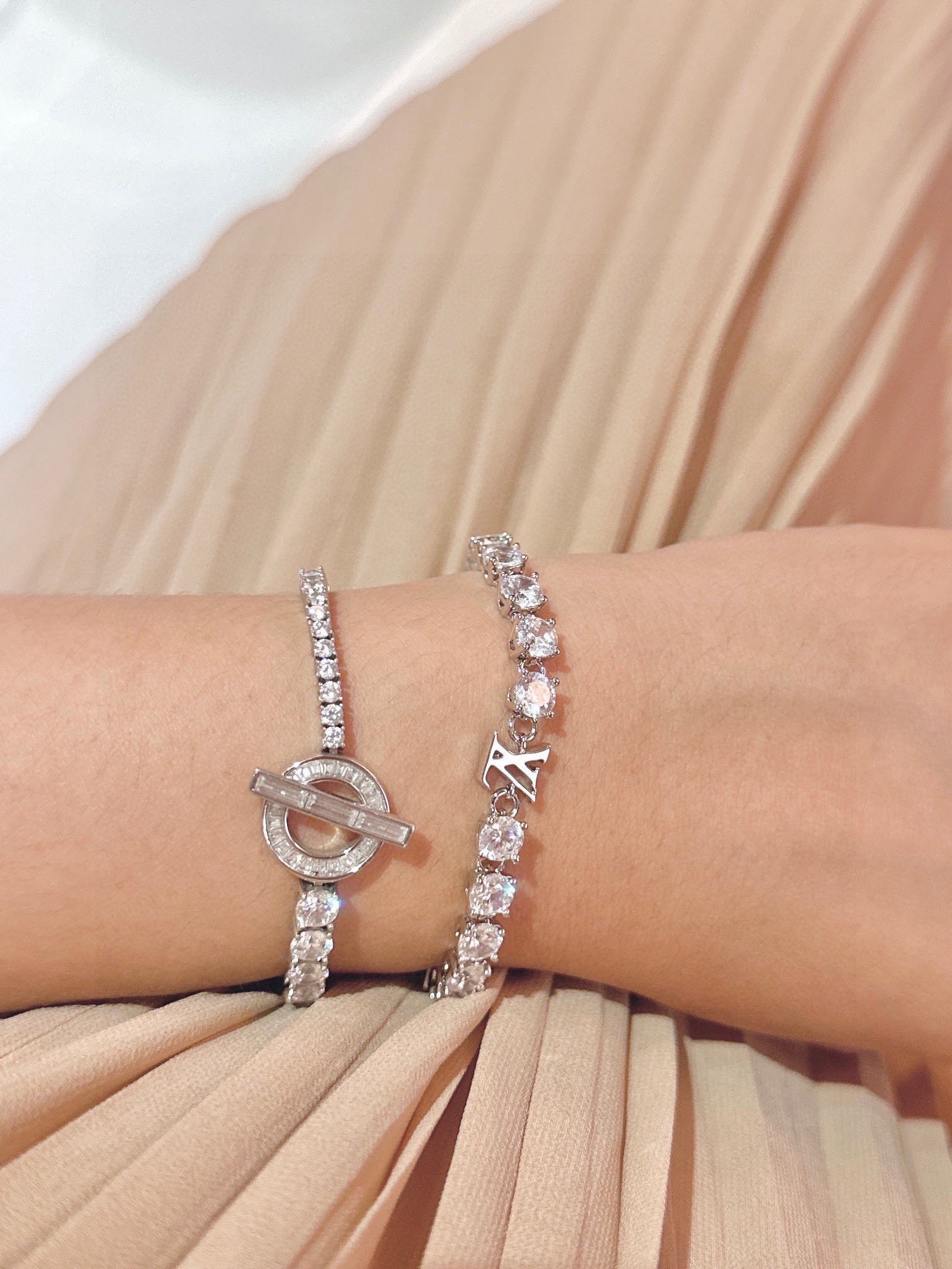 ルイ・ヴィトン「Louis Vuitton」Idylle Blossom フルダイヤ ブレスレット