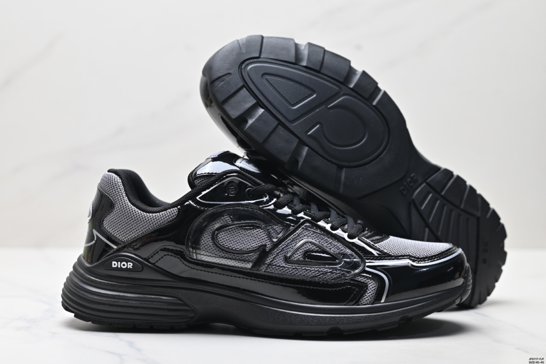 ディオール「Dior」 B30 メッシュ プラットフォーム スニーカー ユニセックス