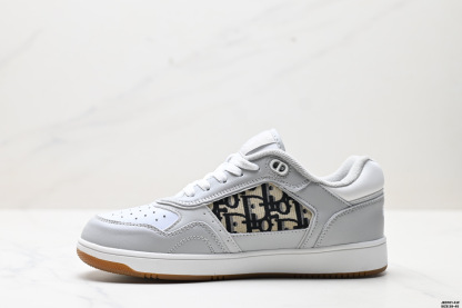 ディオール「Dior」  B27 レザー＆メッシュ カジュアル スニーカー