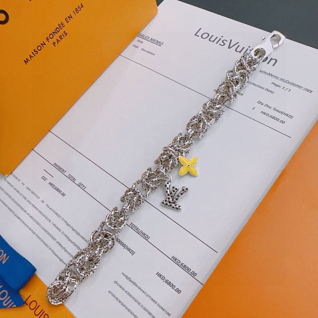 ルイ・ヴィトン「Louis Vuitton」Les Gastons Vuitton Gourmette ブレスレット