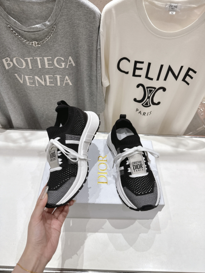 ディオール「Dior」2025SS アカデミック カップル レースアップ スニーカー