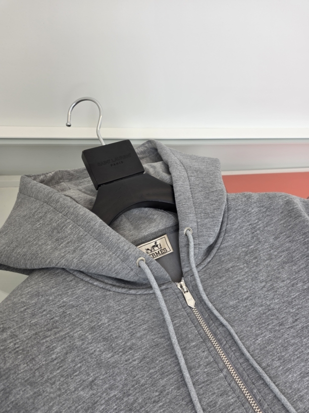 エルメス「Hermès」刺繍デザイン スウェットシャツ