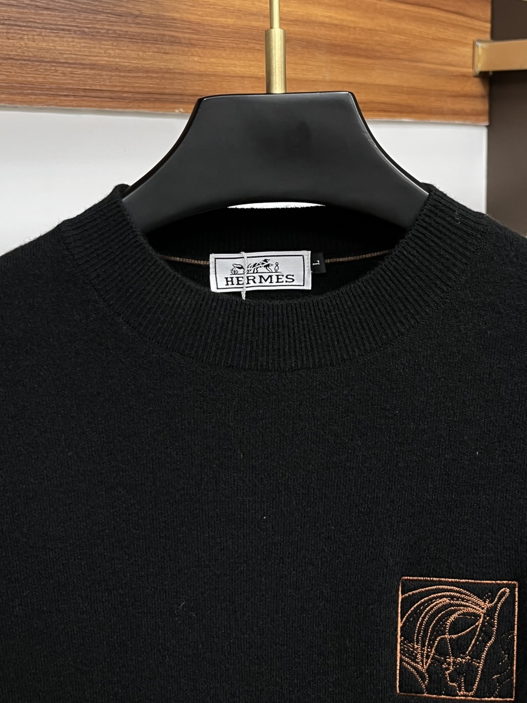 エルメス「Hermès」秋冬メンズクルーネックセーター ストライプ柄