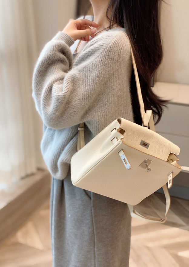 エルメス「Hermès」Herbag Zip 20 ショルダーバッグ