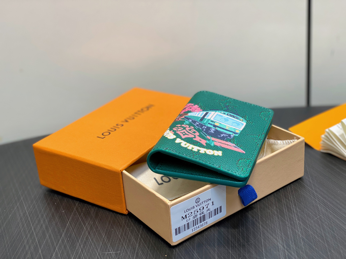 ルイ・ヴィトン「Louis Vuitton」M25971 Poet Organizer コンパクトウォレット