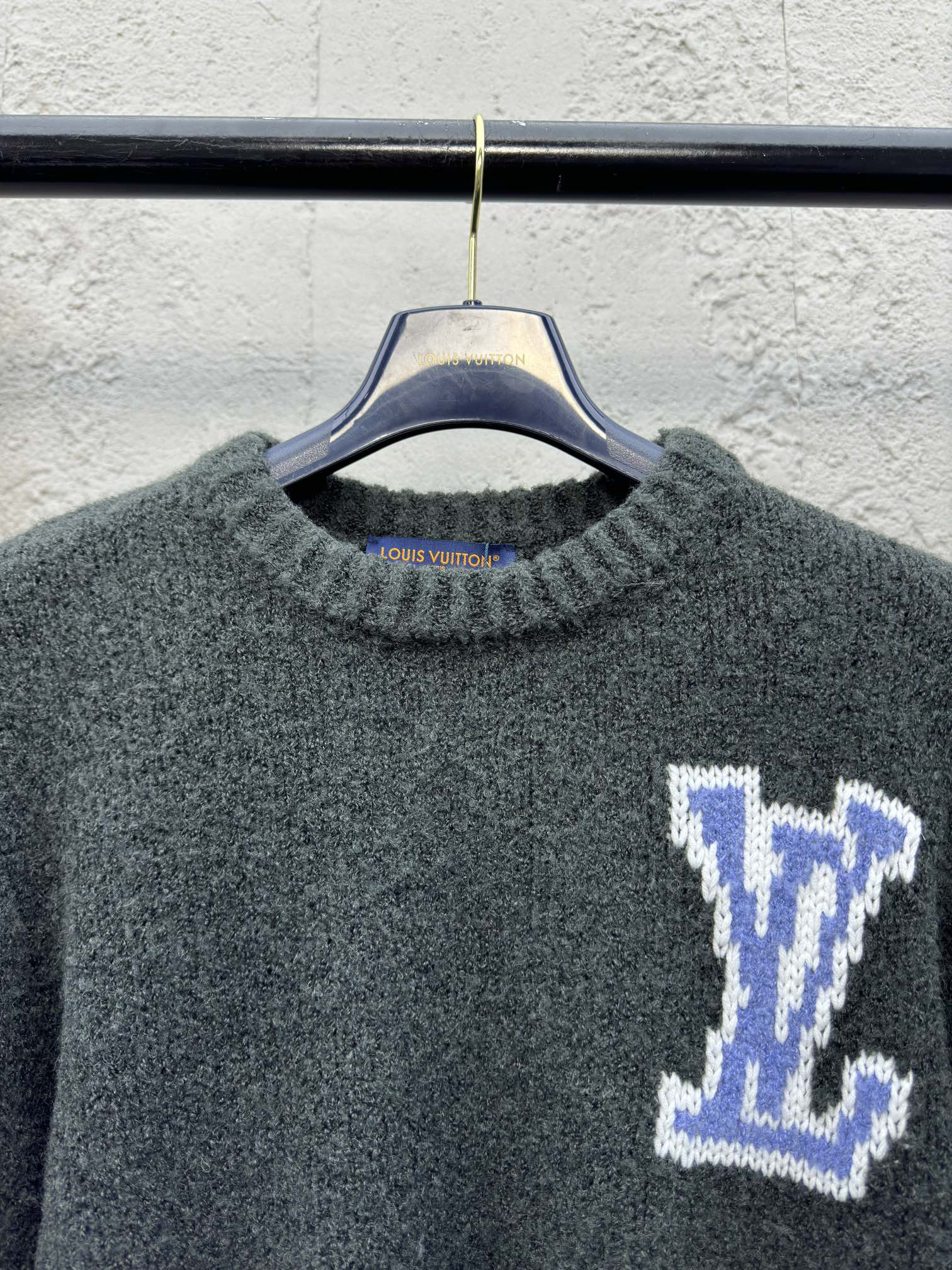 ルイ・ヴィトン「Louis Vuitton」クローバーモチーフ ニットセーター