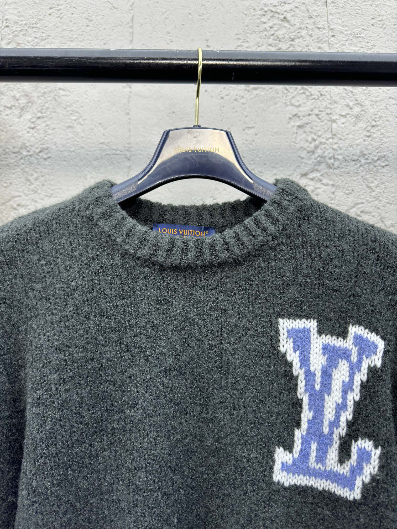 ルイ・ヴィトン「Louis Vuitton」クローバーモチーフ ニットセーター