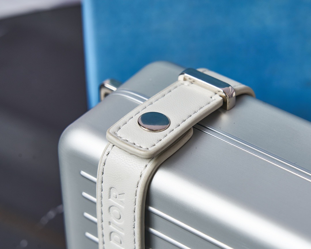 「コラボモデル」DIOR & RIMOWA ミニトランク バッグ