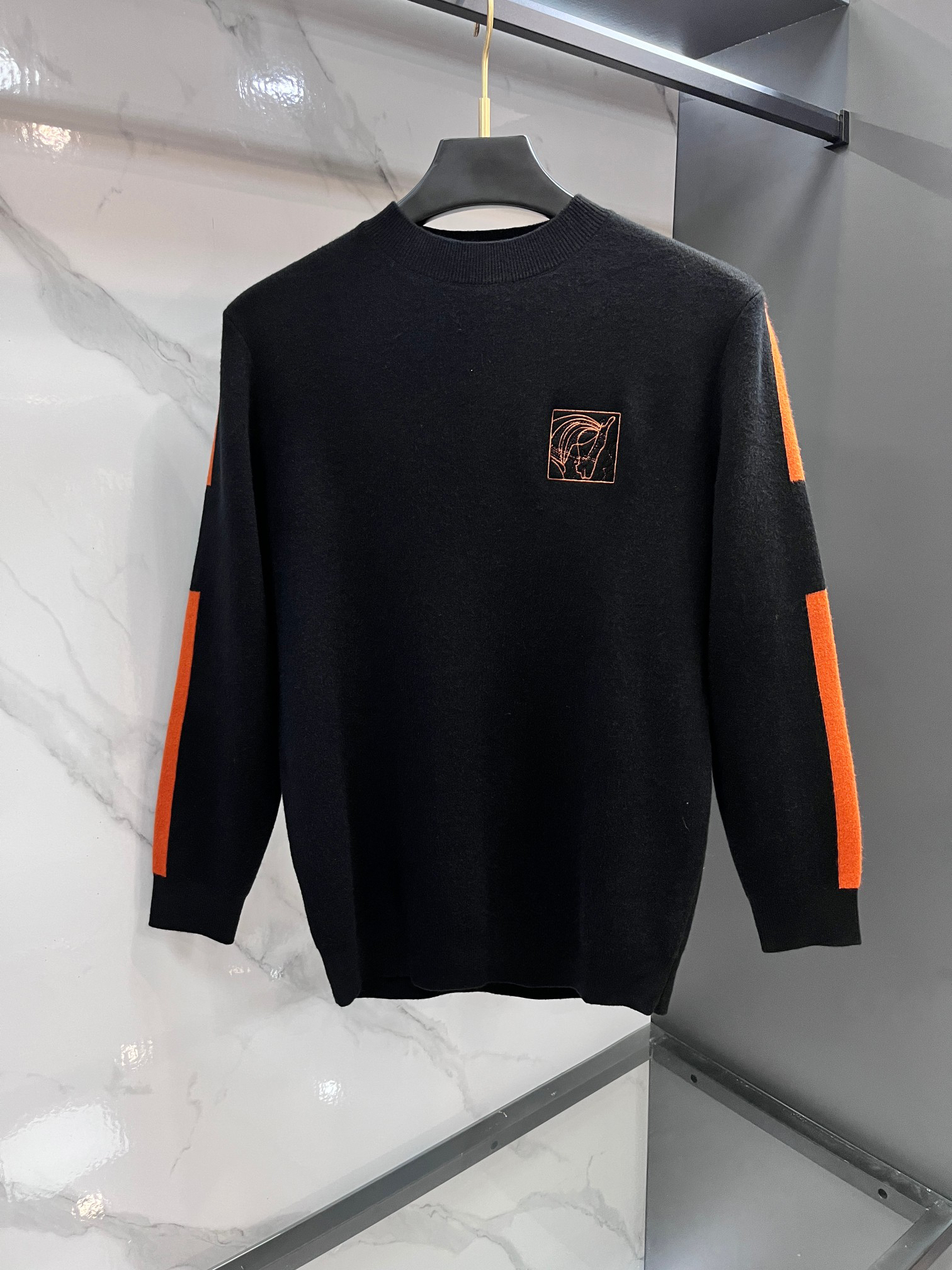 エルメス「Hermès」クルーセック ニット