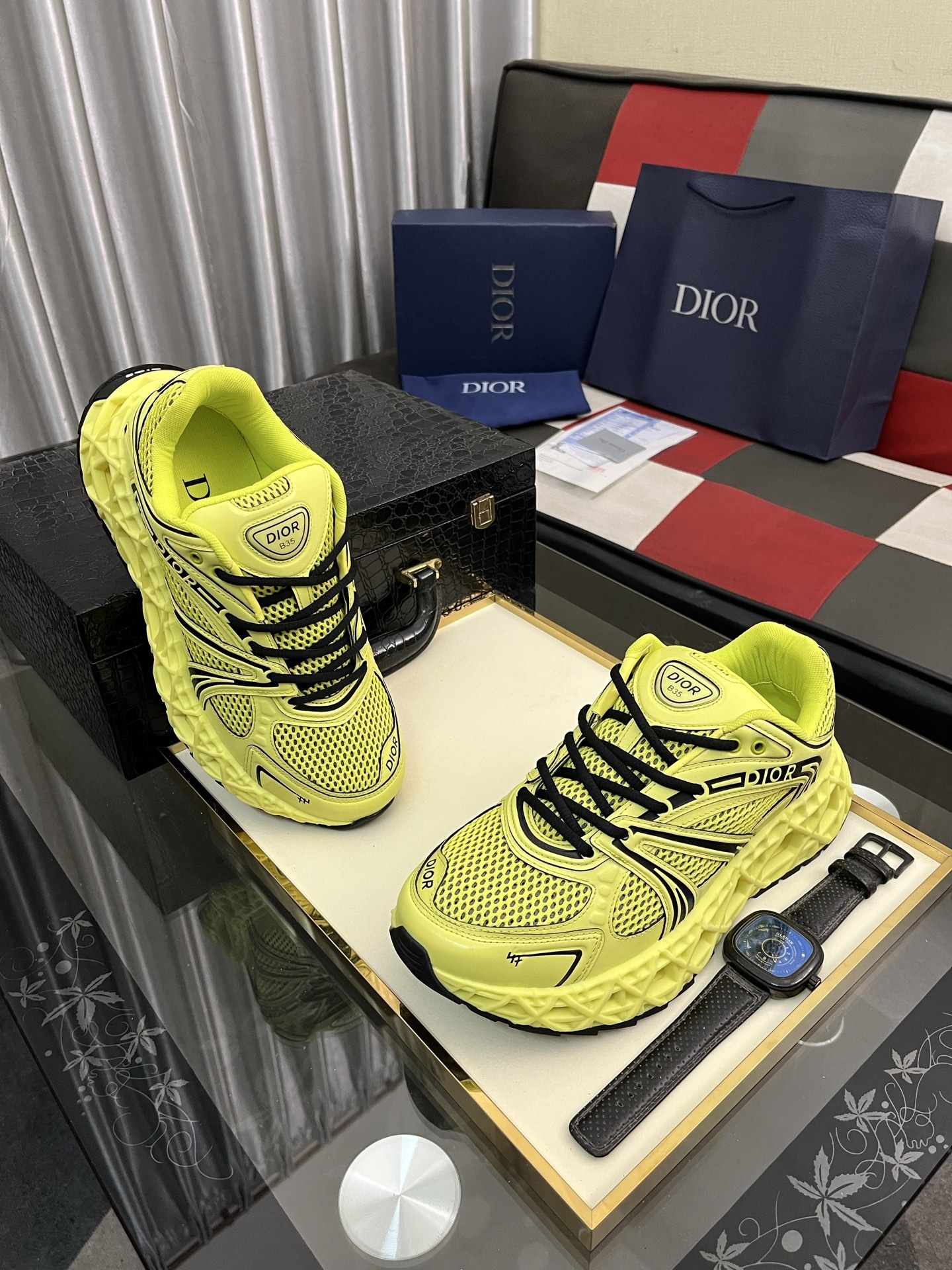 ディオール「Dior」Walk'n'Dior スニーカー 厚底スニーカー