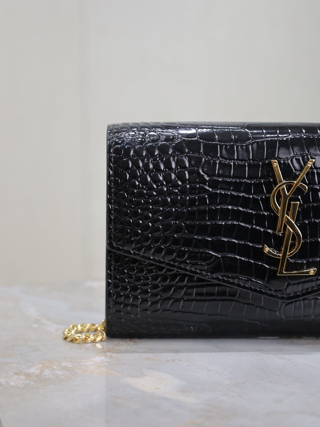 2026サンローラン「SAINT LAURENT UPTOWN チェーンウォレット