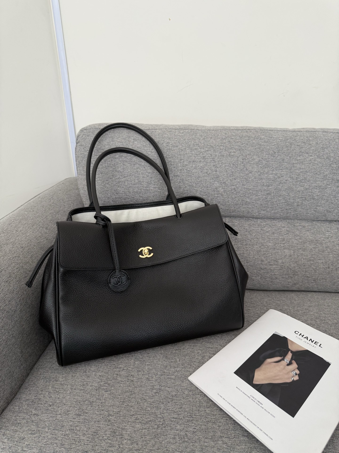 シャネル「Chanel」シャネル 26S ショッピングトート / キャンバストートバッグ 
