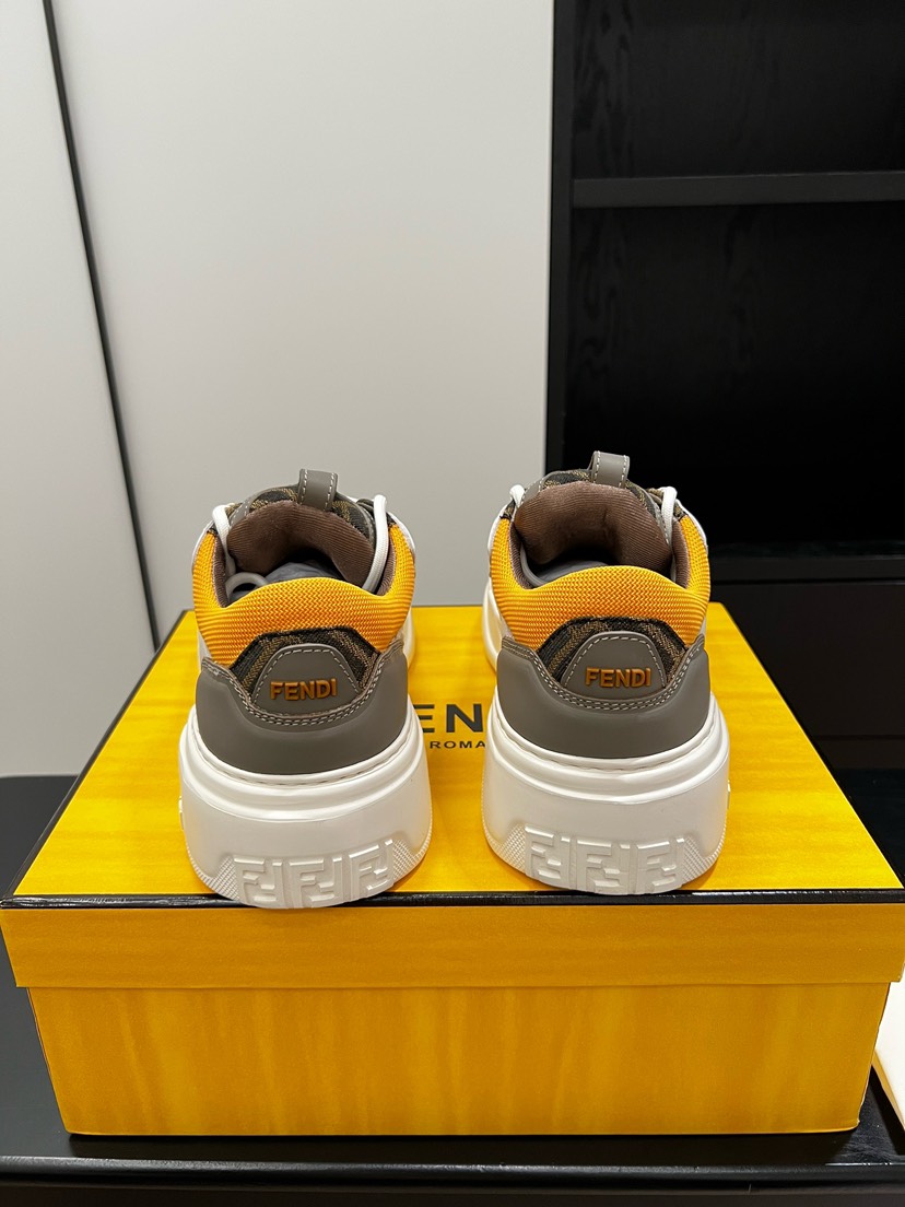 フェンディ「Fendi」フェンディ マッチ スニーカー / レザースニーカー