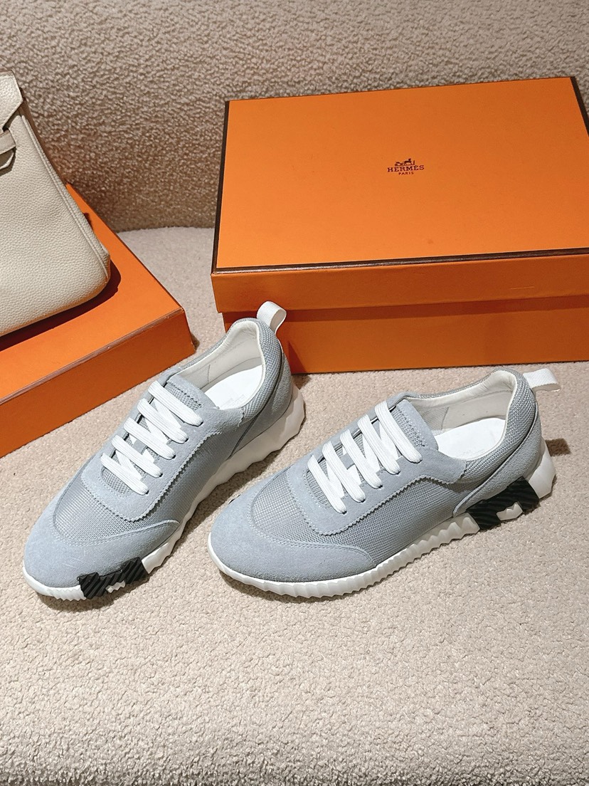 ルイ・ヴィトン「Louis Vuitton」エルメス バウンシング スニーカー (2024年春夏モデル) / レザースニーカー