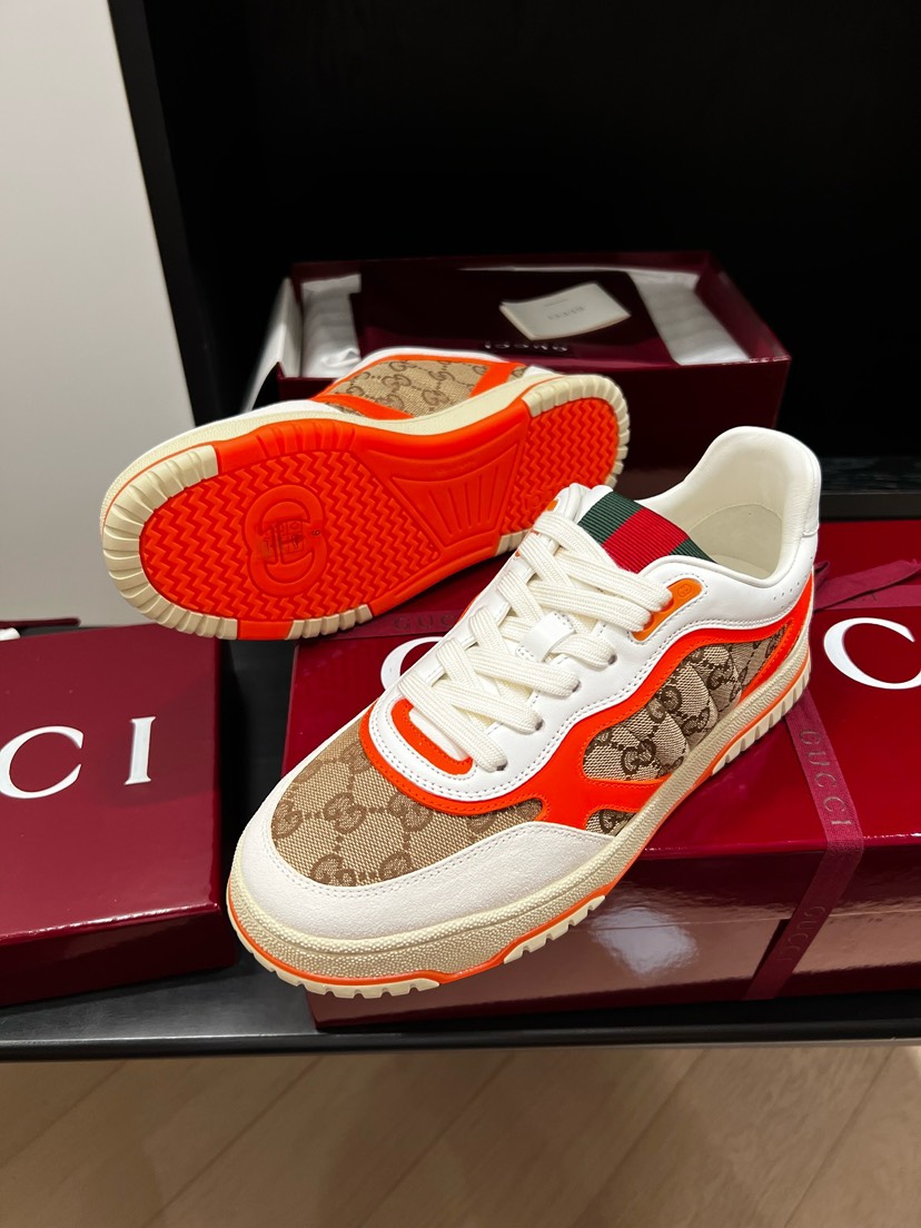 グッチ「Gucci」グッチ バスケットスタイル スニーカー / レザースニーカー