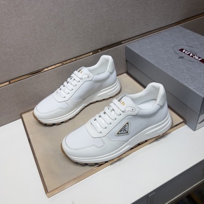 プラダ「Prada」プラダ プレミアムスニーカー (2026年春夏モデル) / レザースニーカー