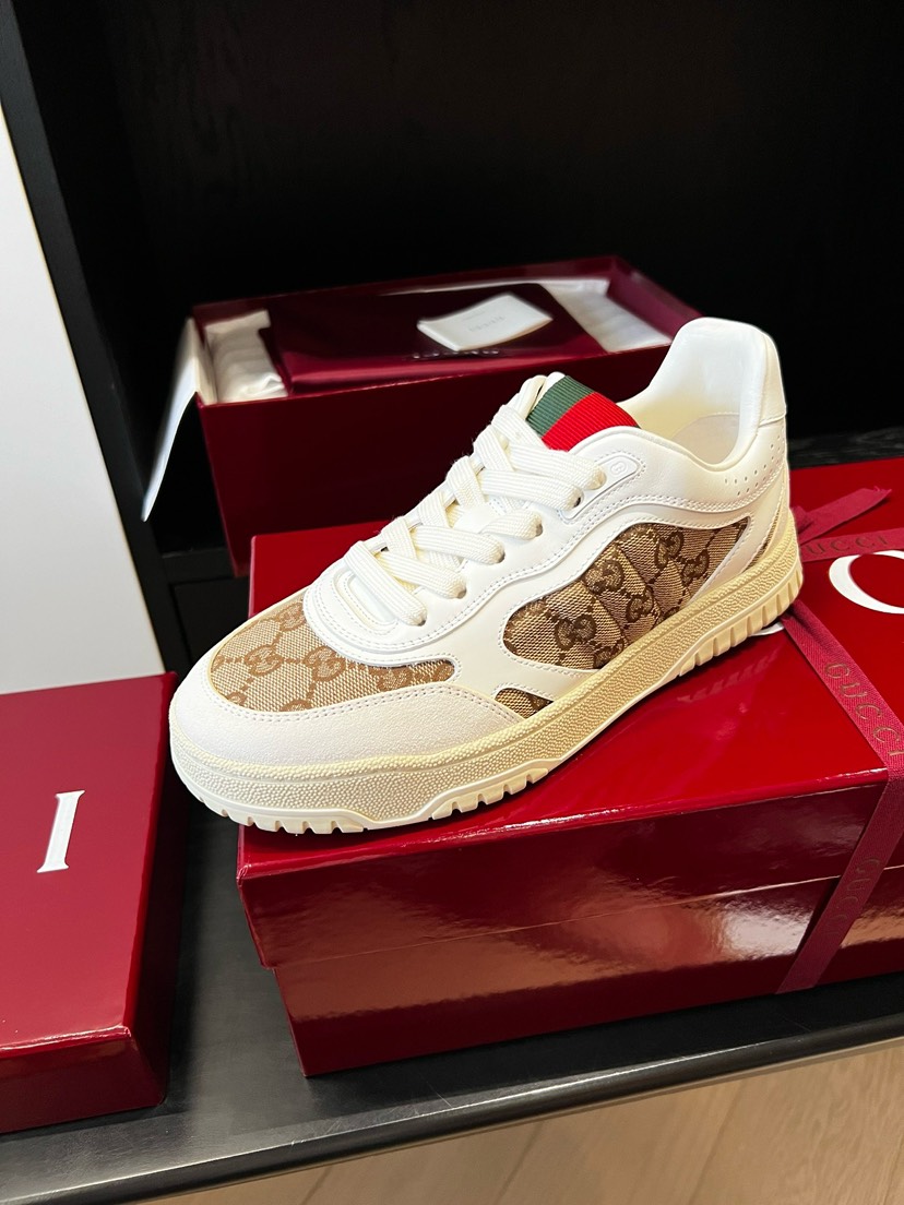 グッチ「Gucci」グッチ バスケットスタイル スニーカー / レザースニーカー