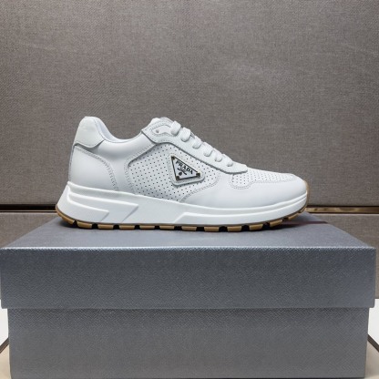 プラダ「Prada」プラダ プレミアムスニーカー (2026年春夏モデル) / レザースニーカー