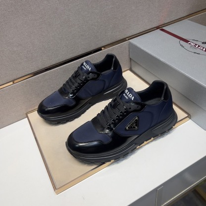 プラダ「Prada」プラダ プレミアムスニーカー (2026年春夏モデル) / レザースニーカー