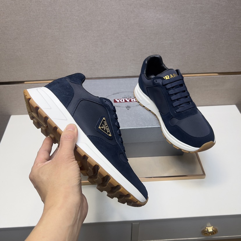 プラダ「Prada」プラダ プレミアムスニーカー (2026年春夏モデル) / レザースニーカー
