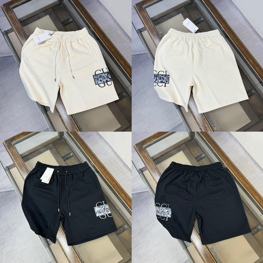 グッチ「Gucci」コットンショーツ / ロゴショーツ