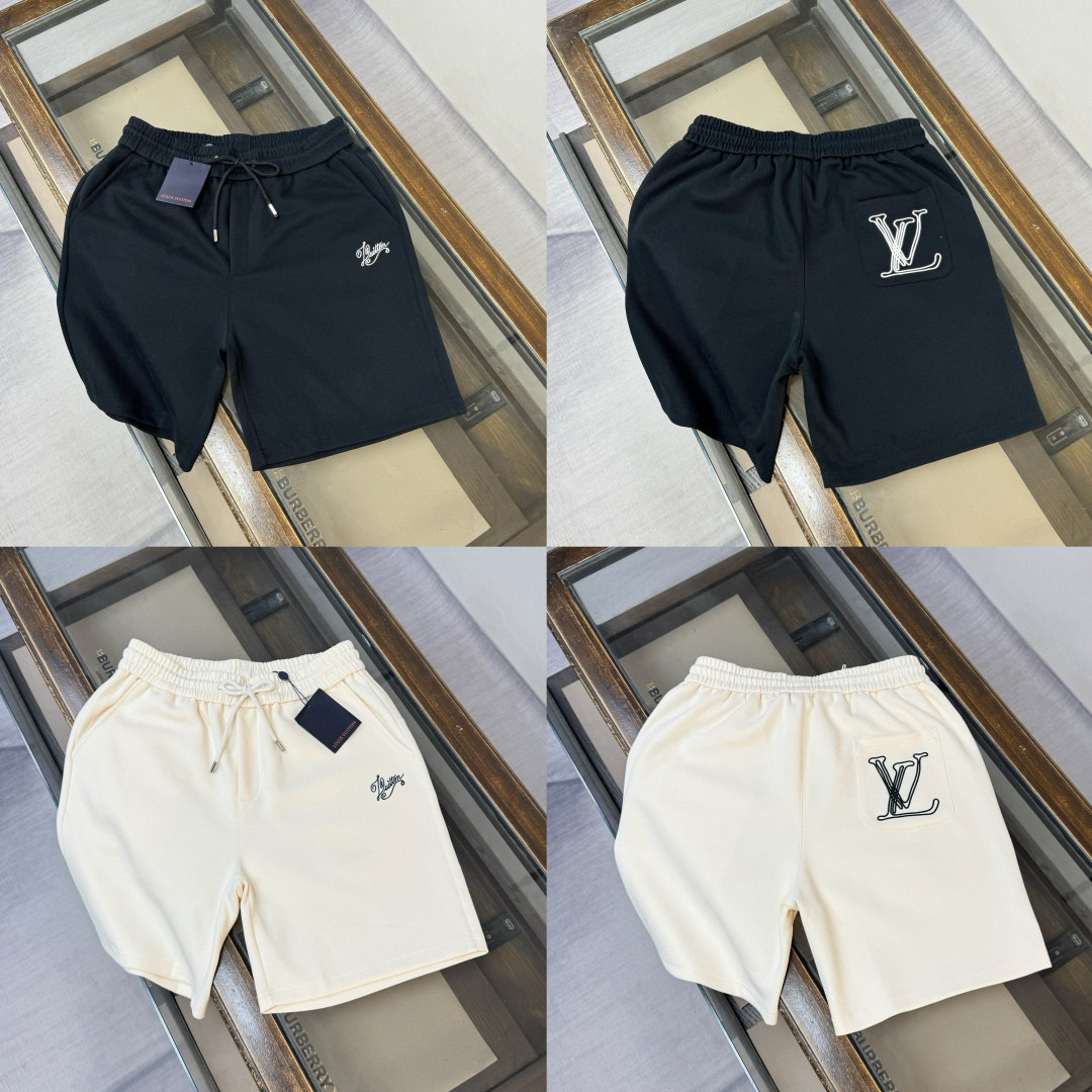 ルイ・ヴィトン「Louis Vuitton」コットンショーツ / ロゴショーツ
