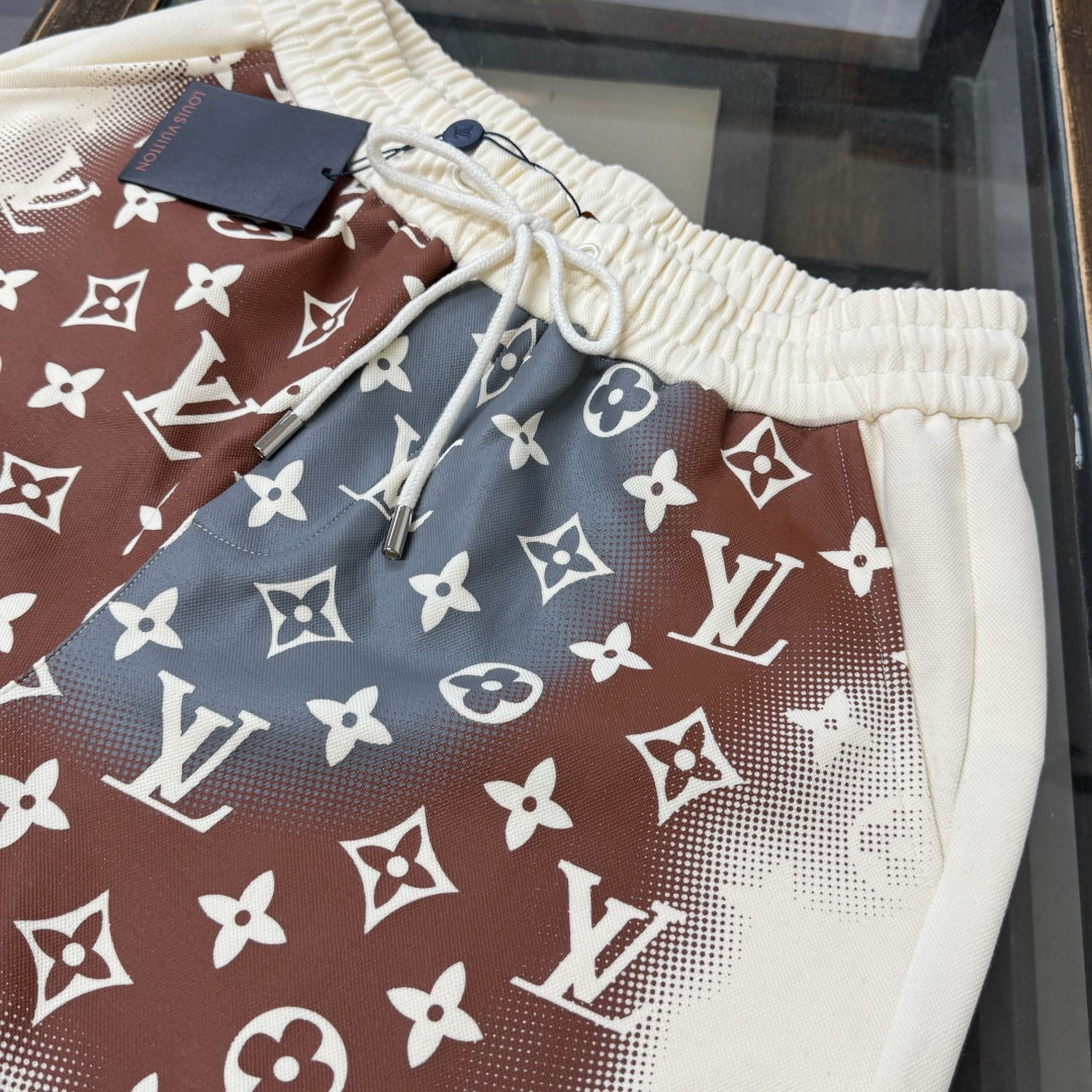 ルイ・ヴィトン「Louis Vuitton」コットンショーツ / ロゴショーツ