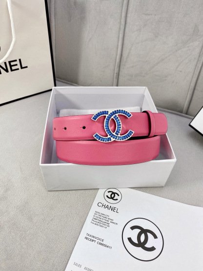 シャネル「Chanel」プレミアム トゴレザーベルト / ハイエンドウエストベルト