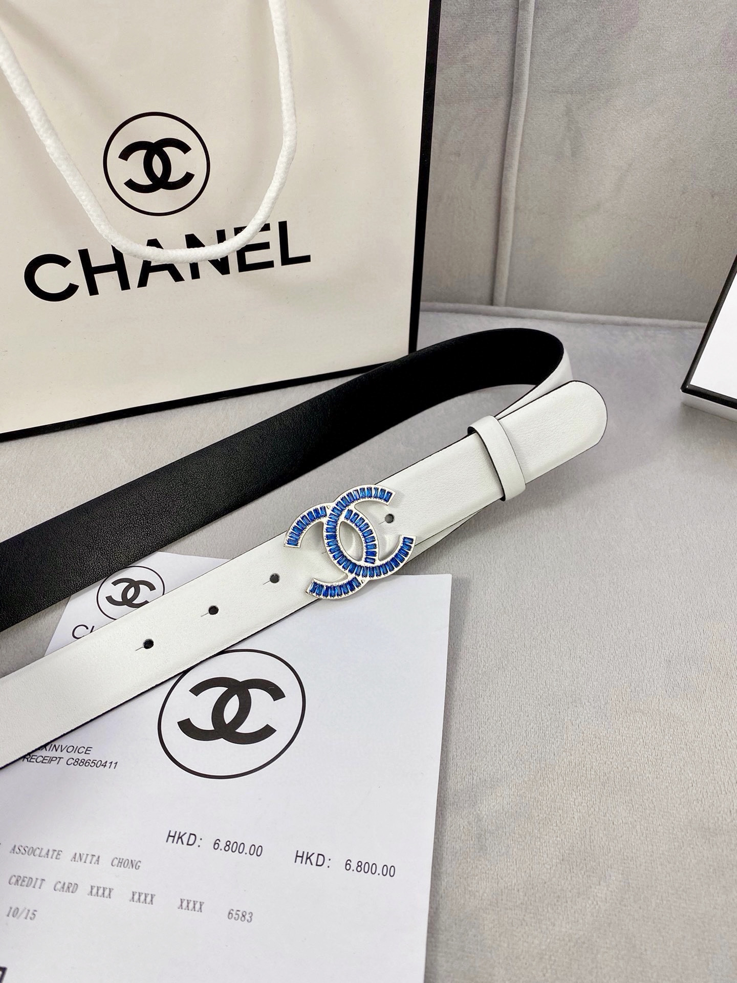 シャネル「Chanel」プレミアム トゴレザーベルト / ハイエンドウエストベルト