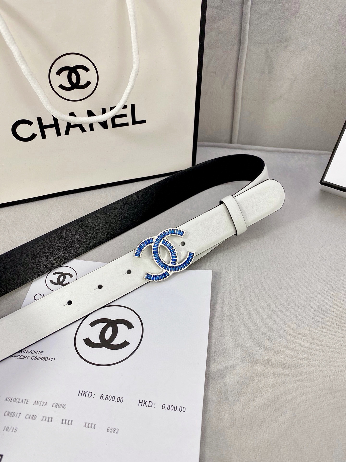 シャネル「Chanel」プレミアム トゴレザーベルト / ハイエンドウエストベルト