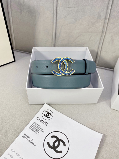シャネル「Chanel」プレミアム トゴレザーベルト / ハイエンドウエストベルト