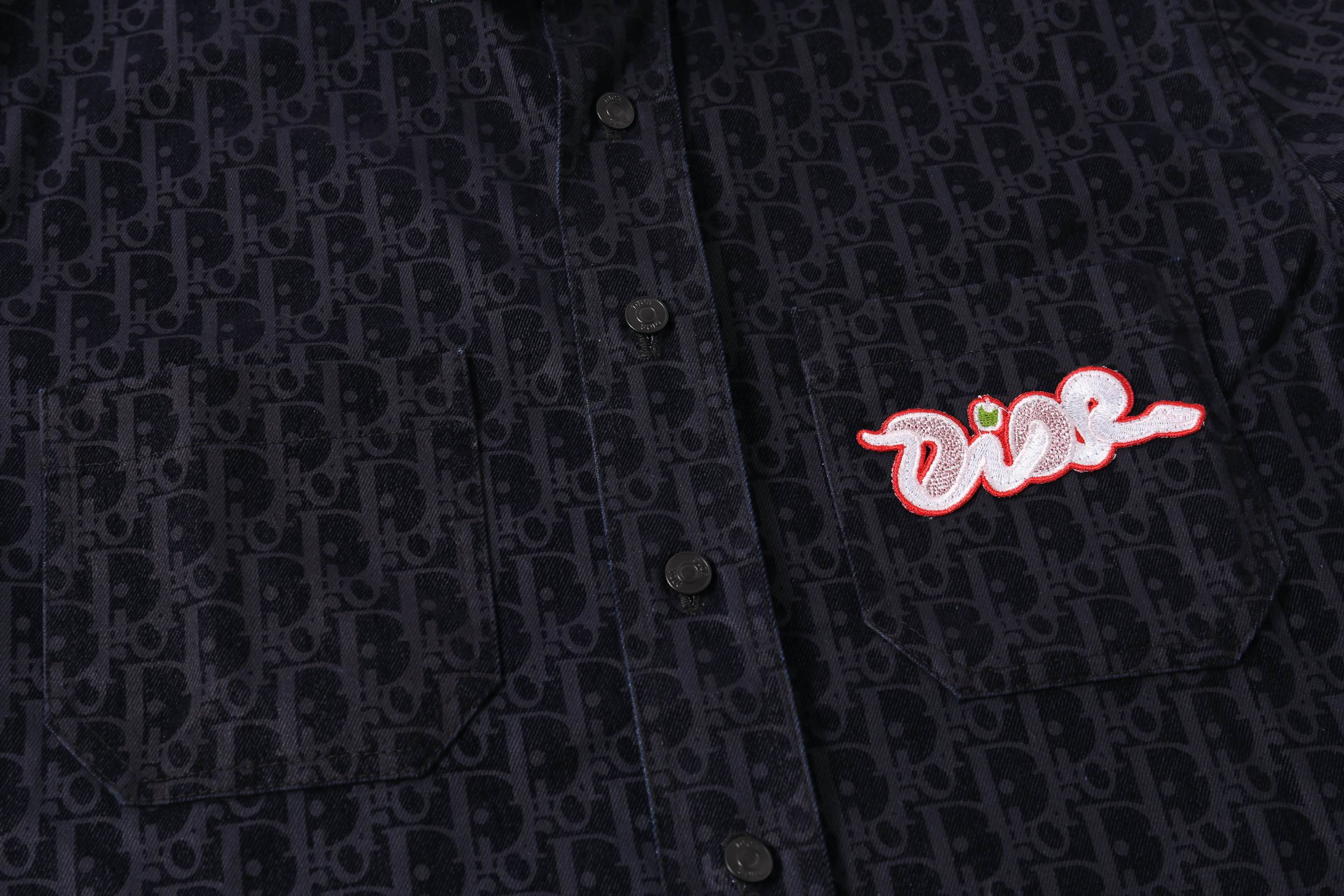 ディオール「Dior」ディオール アンド コーズ オーバーシャツ / デニムシャツ