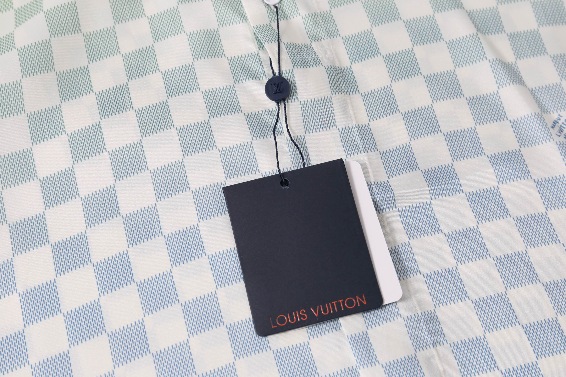 ルイ・ヴィトン「Louis Vuitton」ルイ・ヴィトン グラデーションダミエ ショートスリーブシャツ / オープンカラーシャツ