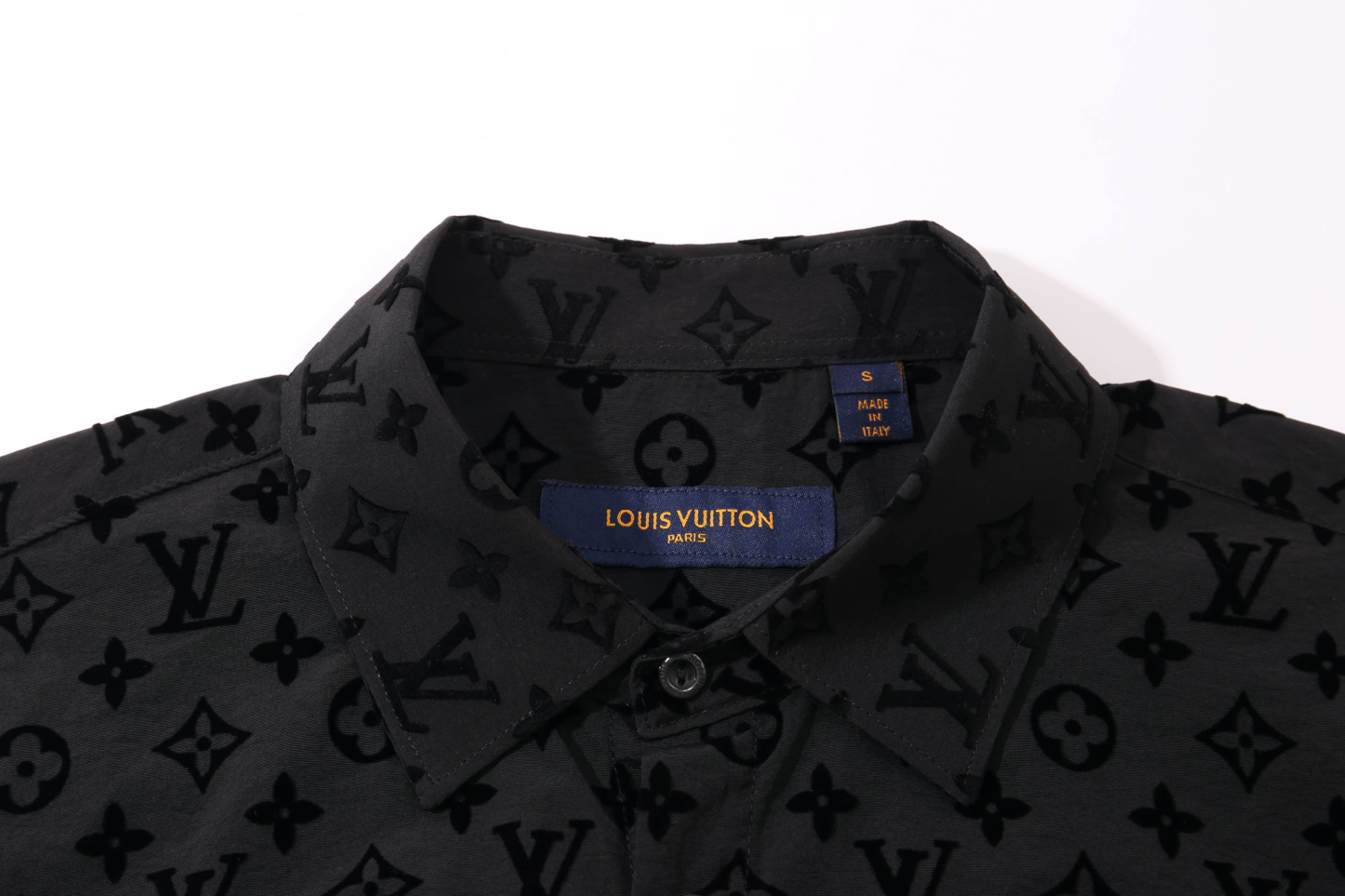 ルイ・ヴィトン「Louis Vuitton」ルイ・ヴィトン モノグラム・フロッキー シャツ / ロングスリーブシャツ