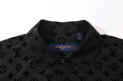 ルイ・ヴィトン「Louis Vuitton」ルイ・ヴィトン モノグラム・フロッキー シャツ / ロングスリーブシャツ