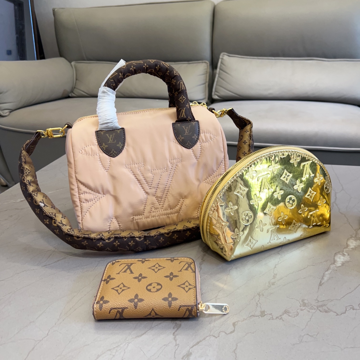 ルイ・ヴィトン「Louis Vuitton」ルイ・ヴィトン マルチポシェット アクセサリーズ 3点セット / ショルダーバッグ