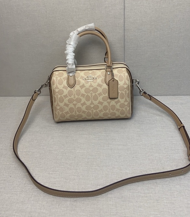 コーチ「Coach」 Rowan レザー ボストンバッグ