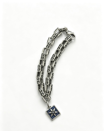 クロムハーツ「Chrome Hearts」クラシック ペンダントネックレス - 男女兼用